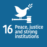 SDG 16 Peace, Justice & Strong Institutions