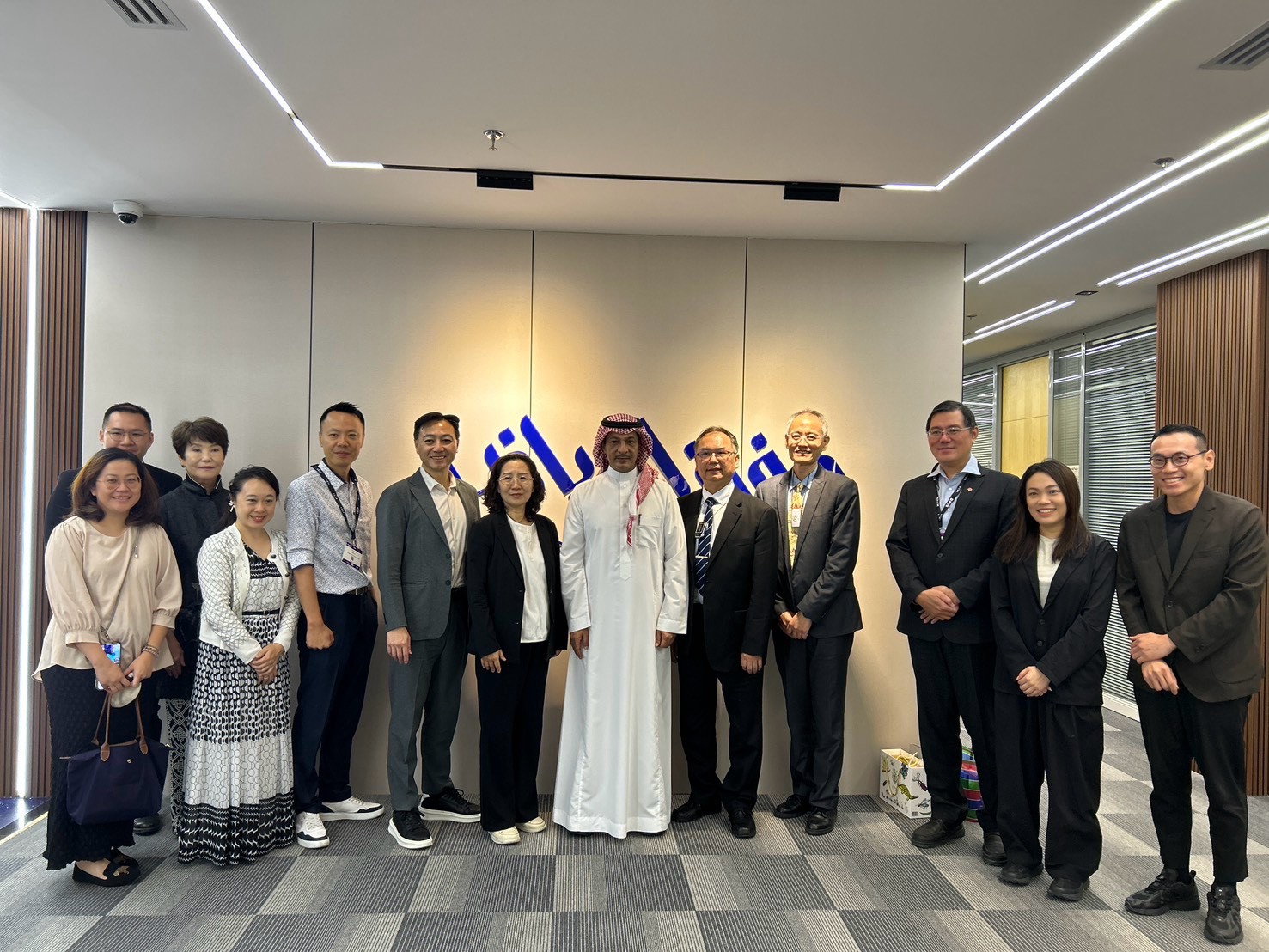 拜會「利雅德商會(Riyadh Chamber)」,擔任產業合作橋樑,並邀請推薦沙國企業參加新北市國際採購商洽會