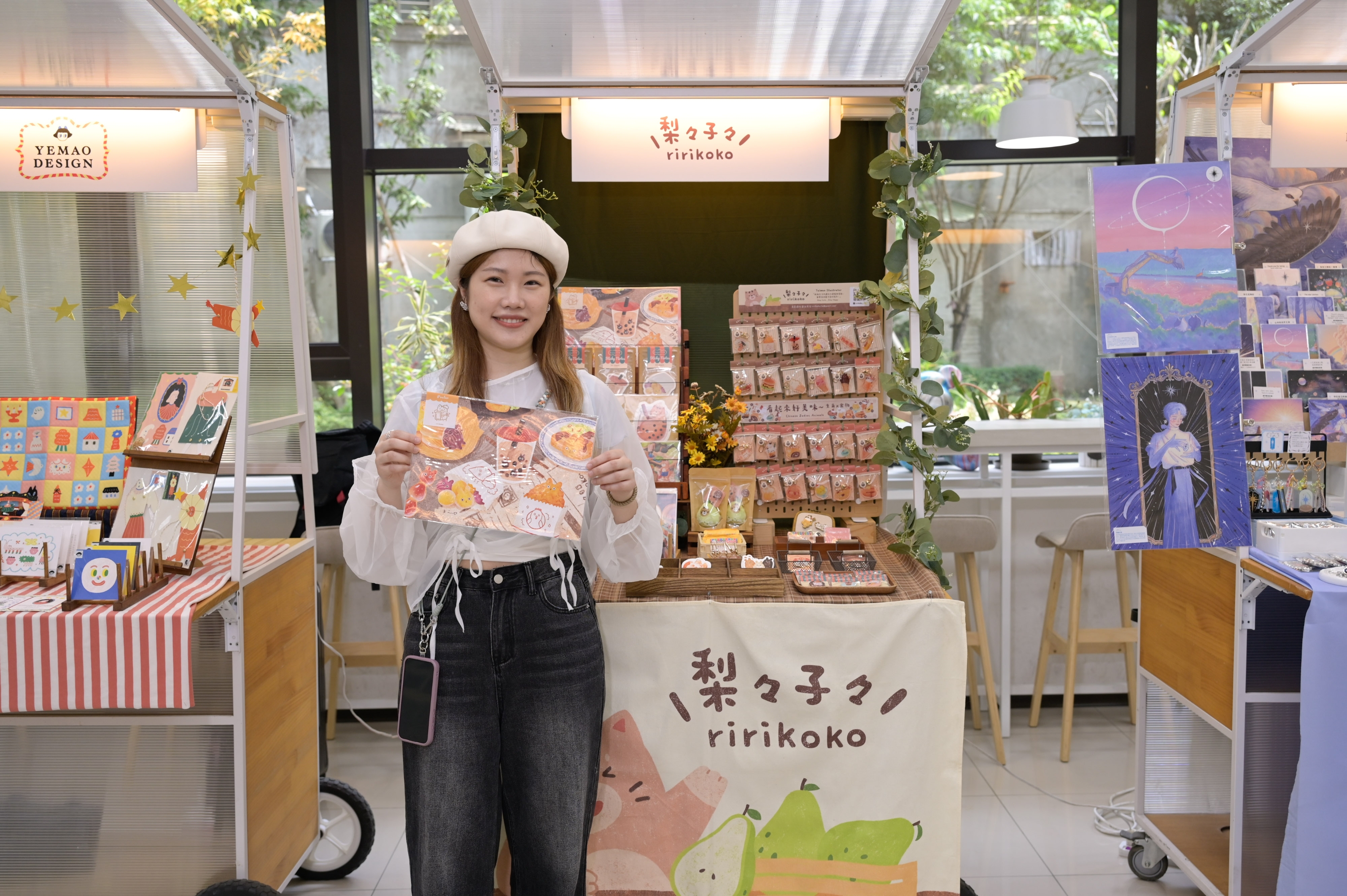 新北市青年局將率領「ririkoko梨々子々」前往馬來西亞吉隆坡插畫展