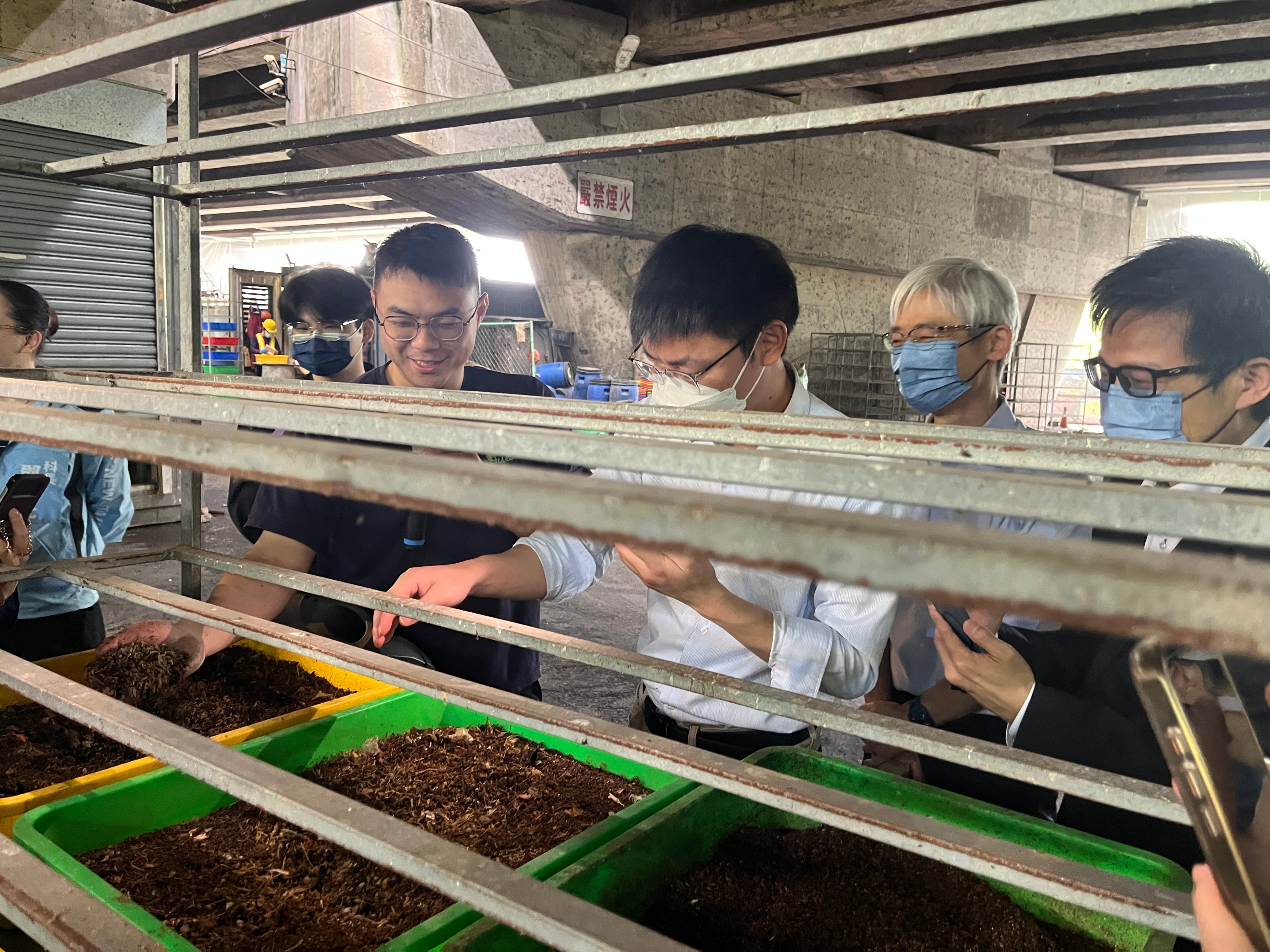 日本參訪團學習有機廢棄物(廚餘)處理方式及政策