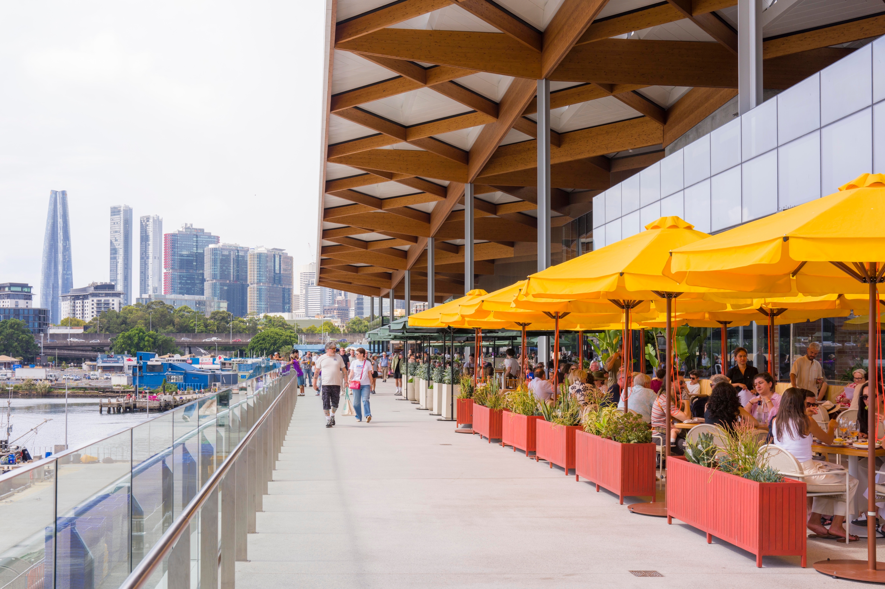 澳洲政府斥資逾8億澳元改建雪梨魚市場，今年1月正式啟用。