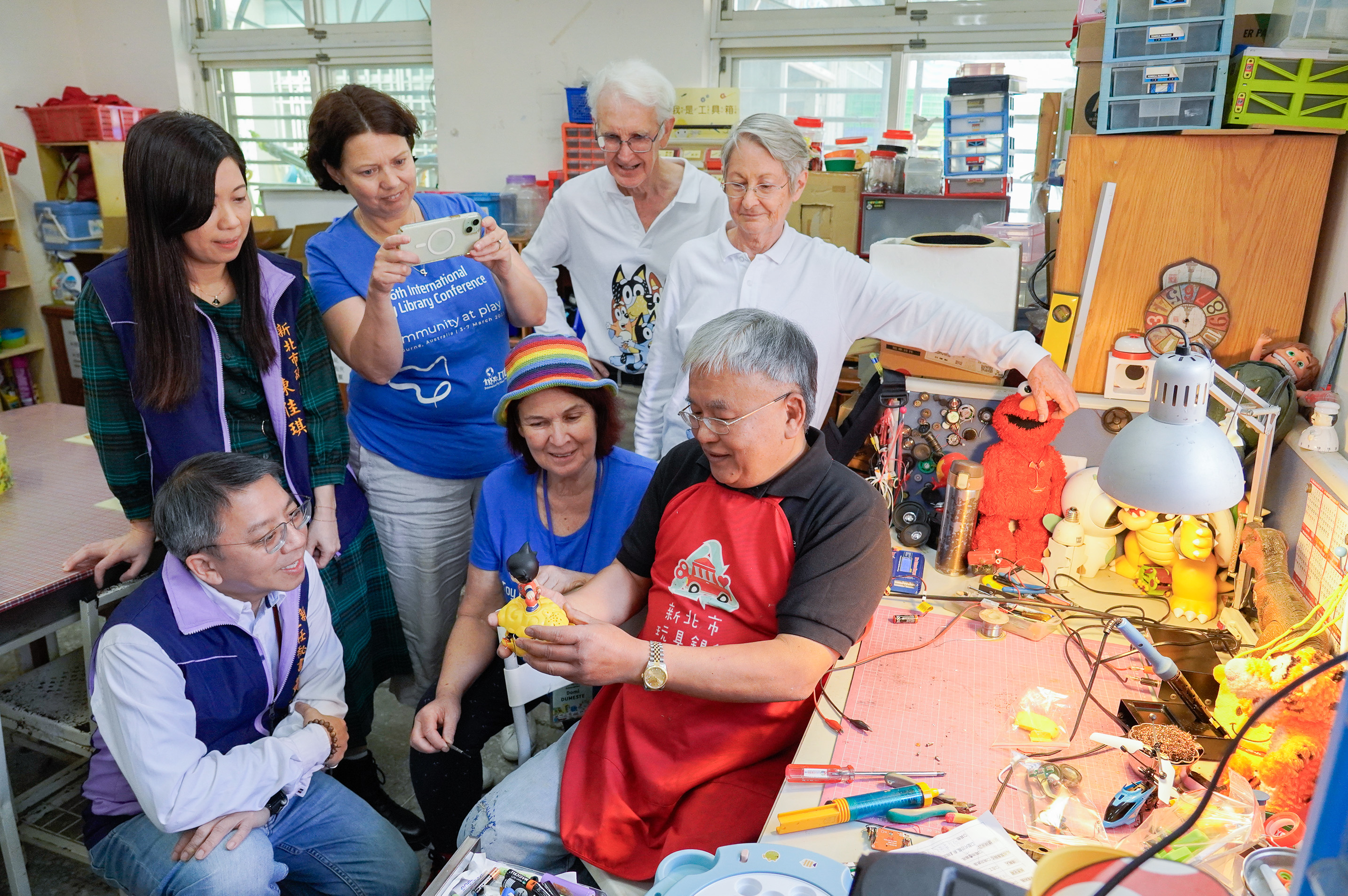 澳洲玩具圖書館總會訪新北玩具銀行+++