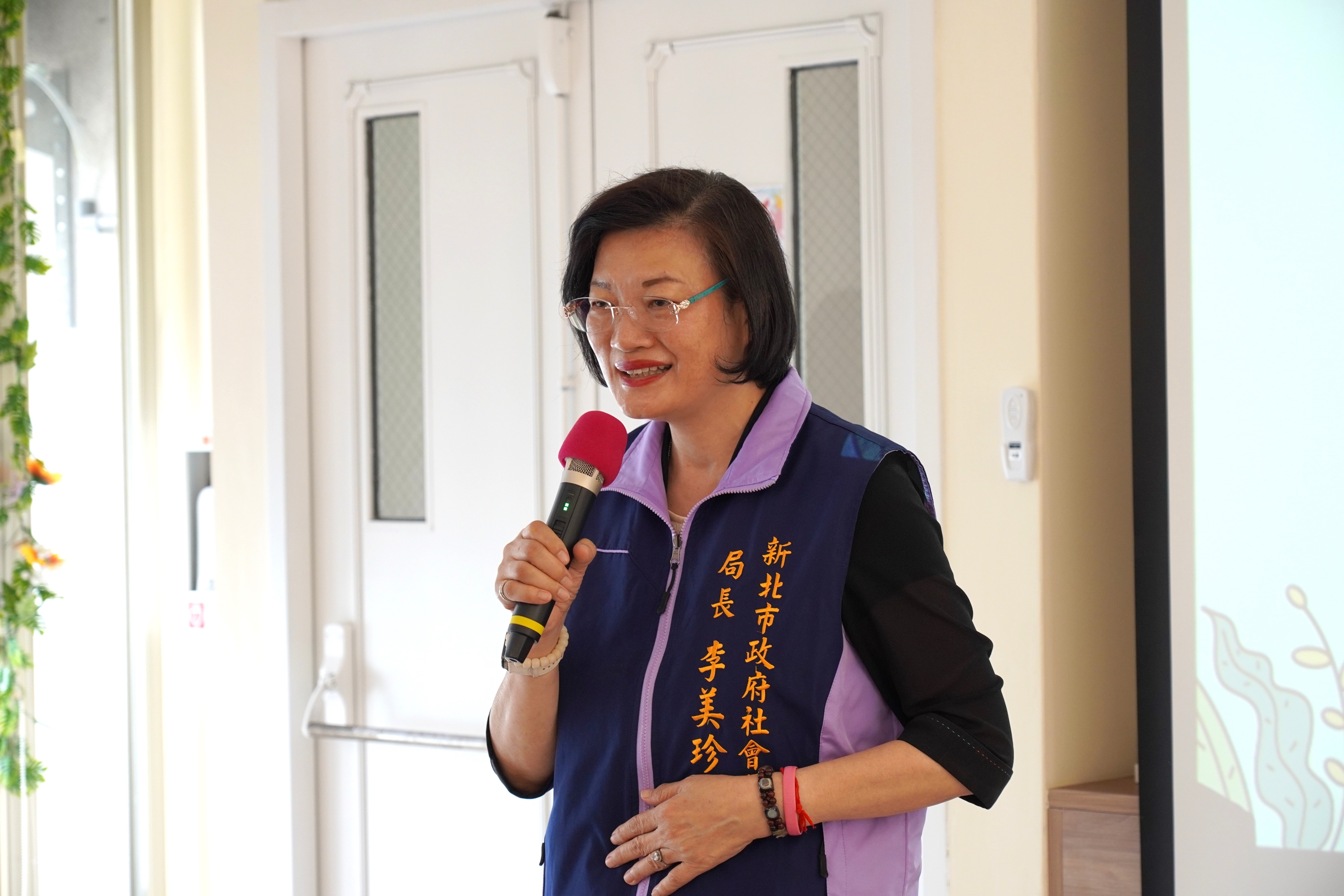 社會局長李美珍表示++新北市已完成布建精神障礙者協作模式服務據點共4家