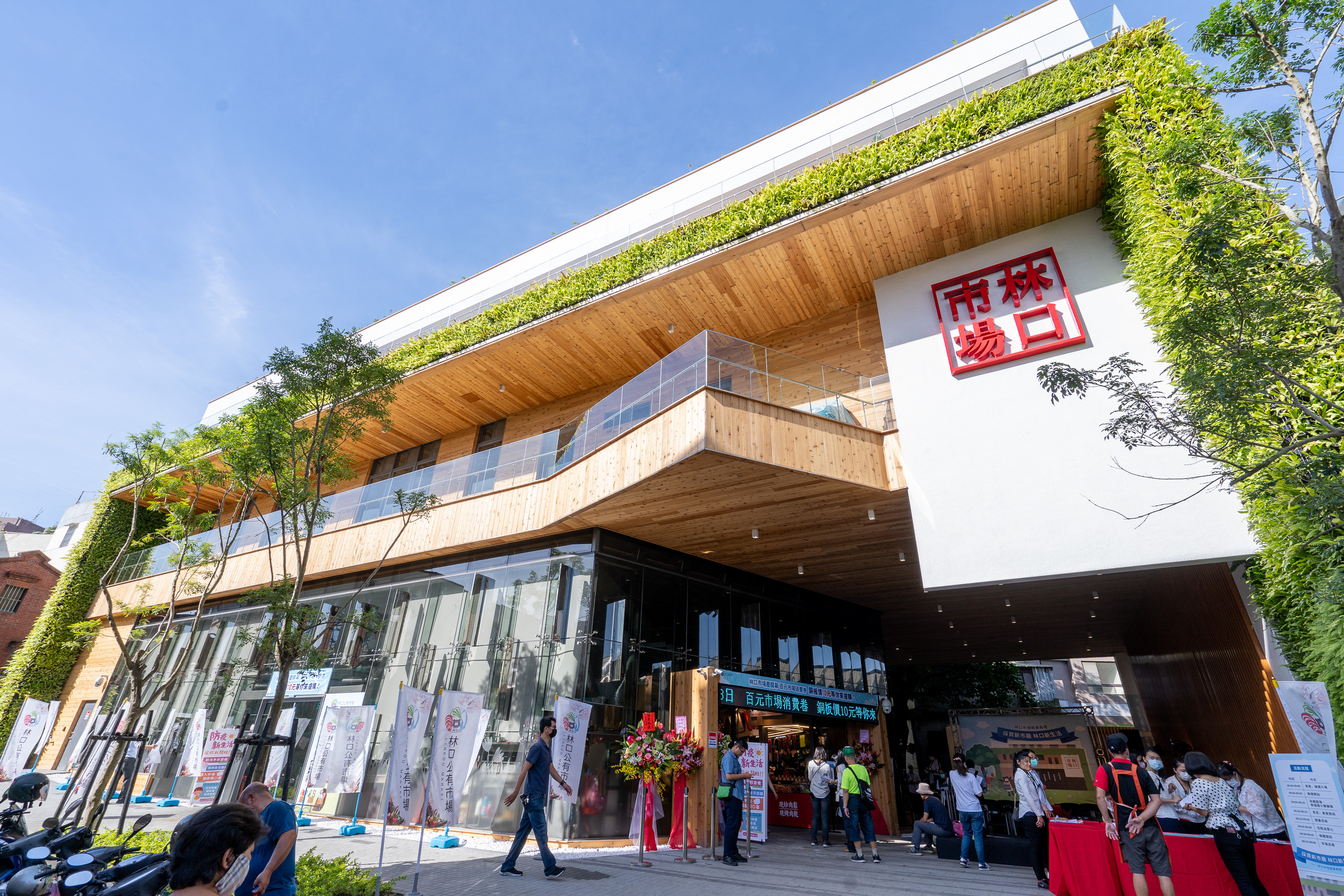Public market renovated to create safe and hygienic shopping environments